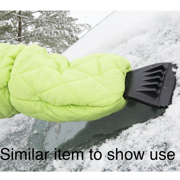 NEW Windshield Ice Scraper Glove MIT - Picture 2 of 4